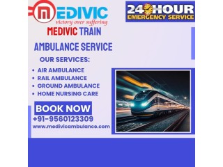 Experience Smooth Transit with Medivic Train Ambulance Service in Lucknow