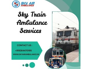 Use Sky Train Ambulance Services for Patient Care in Guwahati