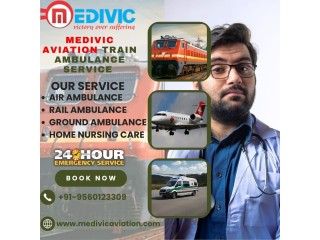 Transfer Patients at the Lowest Price through Medivic Aviation Train Ambulance in Mumbai