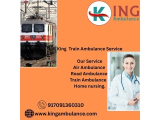 King Train Ambulance Services from Mumbai provides focused transportation support
