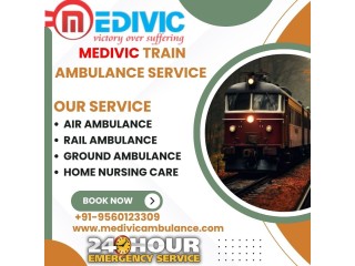 Timely and Secure Transfer Provide by Medivic Train Ambulance in Varanasi