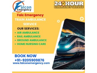 FALC Emergency offers a seamless transport process in Ranchi with its train ambulances