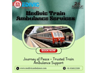 Medivic Train Ambulance Eases the Burden of Families at Every Turn of Travel in Patna