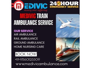 Select Experience Unmatched Care with Medivic Train Ambulance Service in Jamshedpur