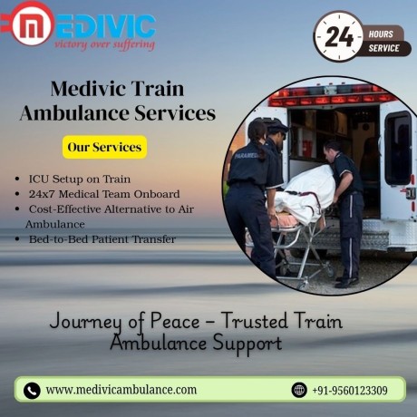 medivic-train-ambulance-services-in-ranchi-provides-affordable-transportation-big-0