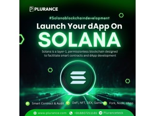 Build Scalable dApps on Solana with Expert Blockchain Development Services