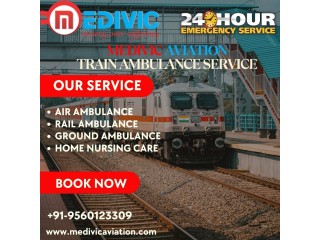 Choose Medivic Aviation Train Ambulance Services for Secure Patient Transport in Patna