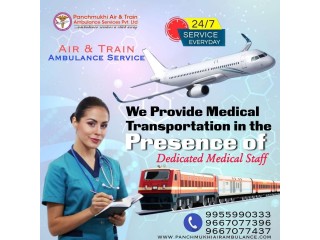 With All Remedial Supplies, Hire Air Ambulance Services in Ranchi by Panchmukhi