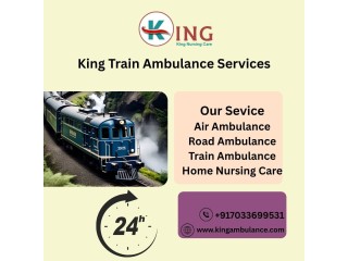 King Train Ambulances provides clear information everywhere in Chennai.