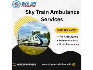 Hire Sky Train Ambulance Services in Patna with High-Tech Medical Setup