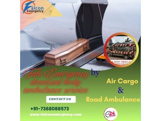 FALC Emergency Cardver shifting by air cargo in Varanasi with full consciousness