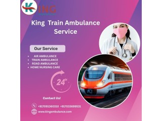 King Train Ambulance Service in Lucknow provides a life-saving facility to your patient