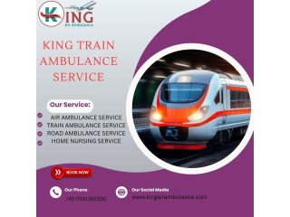 King Train Ambulance Service from Patna Book the Low-Cost and Safe Medical Transport