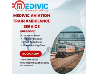 Reach Medical Facilities Quickly With Medivic Aviation Train Ambulance in Ranchi
