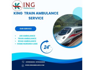 King Train Ambulance Service in Dibrugarh provides better and faster transfer