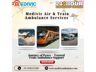 Medivic Train Ambulance in Patna- Travel in the Presence of a Highly Dedicated Team
