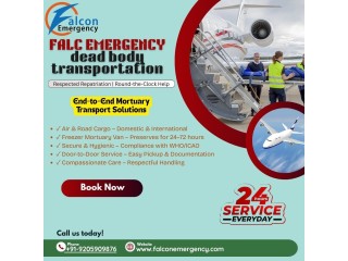 FALC Emergency Corpse Shifting of Dead Bodies is done appropriately in Ranchi