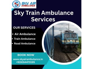 Choose Sky Train Ambulance Services in Patna at Affordable Rates