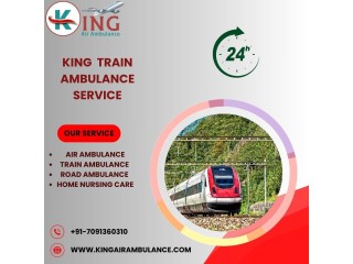 King Train Ambulance is fully customized for patients in Kolkata