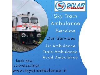 Hire Sky Train Ambulance Service for Quick Transportation of your critical Patients in Bhopal