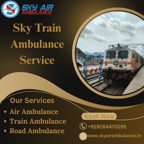select-sky-train-ambulance-service-with-high-tech-medical-setup-in-delhi-big-0