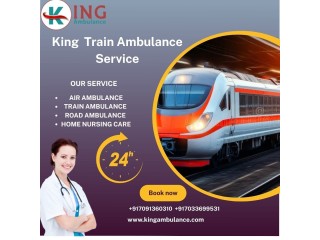 King Train Ambulance Service in Bhopal provides a safe and hassle-free transfer  your patient.