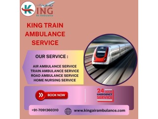 Choose King Train Ambulance for the Superlative patient transfer service in Delhi