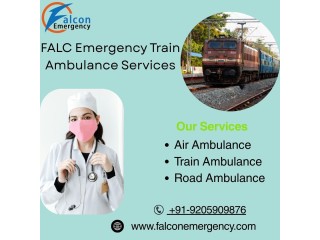 Get a Train Ambulance from Patna to Delhi with full safety by FALC Emergency