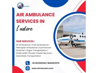 Indores Trusted Air Ambulance  Saving Lives 24/7!