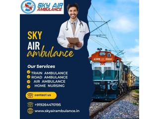 Use the Panchmukhi train ambulance service in Raipur.