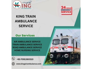 King Train Ambulance Service in Mumbai gives dedicated medical team to the patients