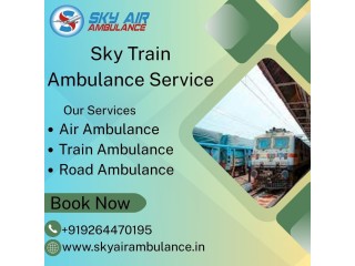 Choose Sky Train Ambulance Service for Risk-Free Medical Transportation in Indore