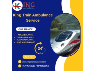 Through King Train Ambulance Servicer facility is provided to the patients in Jamshedpur.