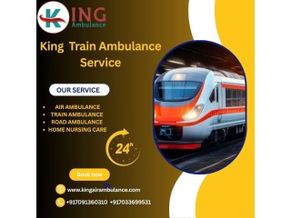 King Train Ambulance service in Siliguri provides transfer facility to your patient .