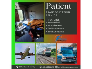 FALC Emergency has a Comfort Filled Medical Transport organised on time in Patna