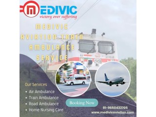 Medivic Aviation Train Ambulance in Mumbai Is the Most Reliable Medical Transportation Provider