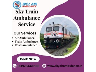 Choose Sky Train Ambulance Service in Delhi for hassle-free transfer of patients