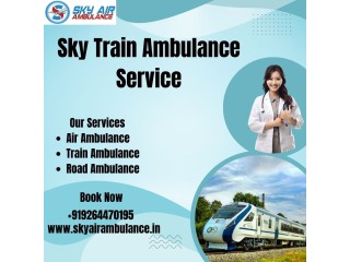 Sky Train Ambulance Services from Dibrugarh  Reliable and Risk-Free Transfer, Safe Arrangement