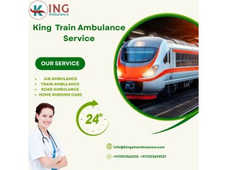 King Train Ambulance in Indore provides the facility  your patient at a very small cost.
