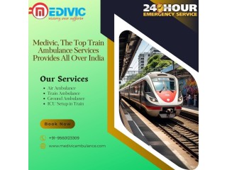 Medivic Train Ambulance in Guwahati  Plan to Transport Critically Ill Patients Quickly