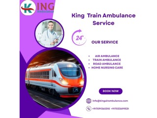 King Train Ambulance Service in Raipur transfers your patient at a very low cost