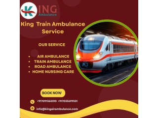 King Train Ambulance Service in Varanasi provide speed transfer of your patient
