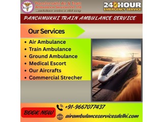 Panchmukhi Train Ambulance in Mumbai - Provides Modern Medical Facilities at the Time of Transfer