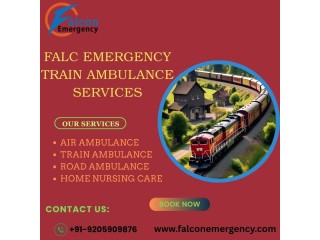 FALC Emergency took control of its transfer to Delhi in a train ambulance