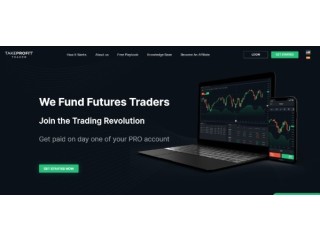 Takeprofittrader. com take 65% off all evals sitewide + 100% refund on passing challenge