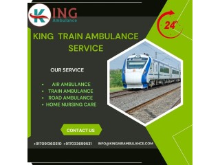 King Train Ambulance Service in Siliguri transporation your patient at a very nominal price