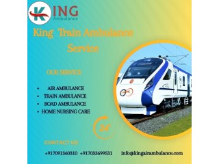 King Train Ambulance Service in Varanasi provide life saving transfer facilities for  your patients