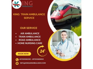 King Train Ambulance in Nagpur provides a smooth transfer of patients to their destination