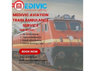 Medivic Aviation Makes Traveling In Guwahati Less Stressful With Its Train Ambulance