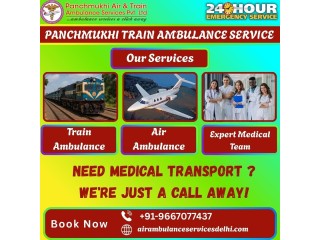 Panchmukhi Train Ambulance Service in Chennai- Expert Team Transfer Your Patient